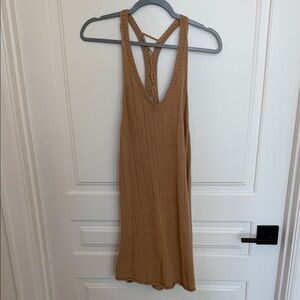 American Eagle Outfitters Tan Mini Dress